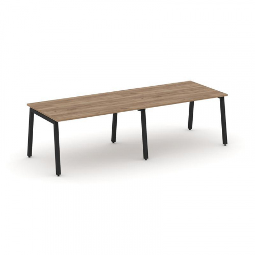 Style Project Стол переговорный SN-5A.SPRG-012.3 Дуб Наварра/Металл Антрацит 2360*980*750 фото 14