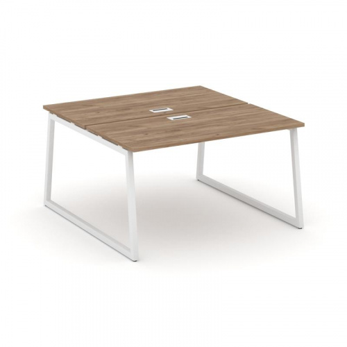 Style Project Рабочая станция 2-х сторон. SN-4T1.DRS-021 Акация Лорка/Металл Антрацит/Заглушка Пласт фото 16