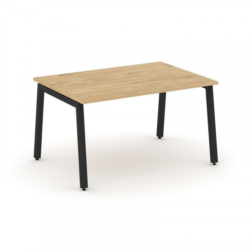 Style Project Стол переговорный SN-5A.SPRG-004.3 Тиквуд Светлый/Металл Белый 1580*980*750 фото 5