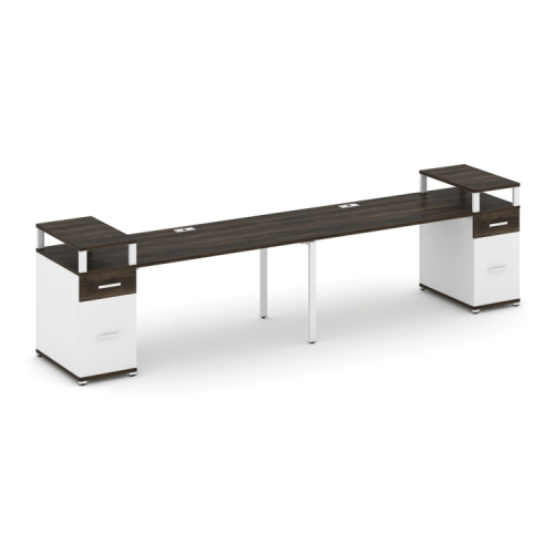 Бенч-система на 2 места с 2 опорными тумбами Concept CN.ORS-431 фото 10