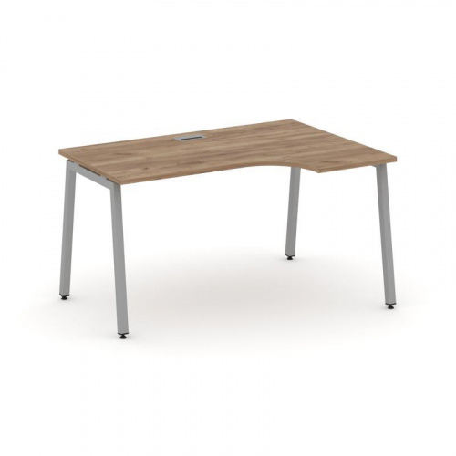 Style Project Стол рабочий эргоном. SN-4A.SPA-002(R) Дуб Табак/Металл Белый 1580*600/980*750 фото 10 Style Project Стол рабочий эргоном. SN-4A.SPA-002(R) Дуб Табак/Металл Белый 1580*600/980*750 фото 10