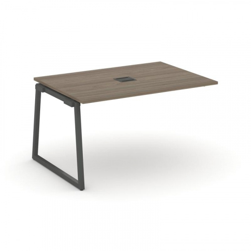 Style Project Проходной наб. элем. перег. стола SN-4T1.NSPRG-002 Акация Лорка/Металл Антрацит/Заглуш фото 25