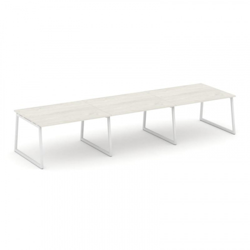 Style Project Стол переговорный SN-4T1.SPRG-054.3 Акация Лорка/Металл Антрацит 4740*1180*750 фото 13