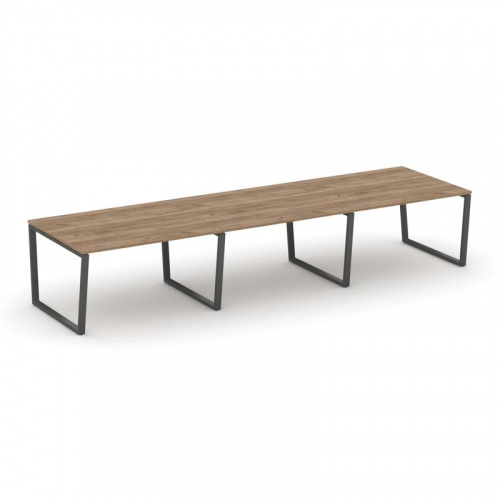 Style Project Стол переговорный SN-6T2.SPRG-053.3 Акация Лорка/Металл Антрацит 4410*1180*750 фото 23