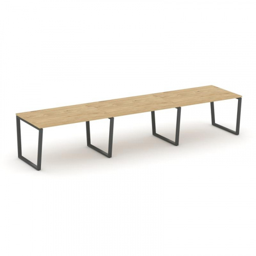 Style Project Стол переговорный SN-6T2.SPRG-024.3 Акация Лорка/Металл Антрацит 4740*980*750 фото 22