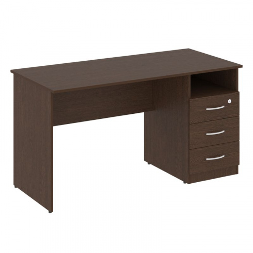 Nova S Стол письменный с тумбой правый В.СПТ-3 (R) Бук Артизан 1400*650*750