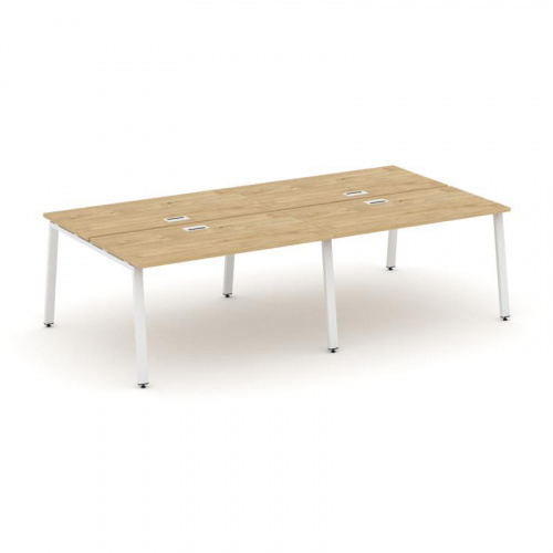 Style Project Рабочая станция 2-х сторон. SN-6A.DRS-034 Вяз Благородный/Металл Антрацит 3160*1232*75 фото 24