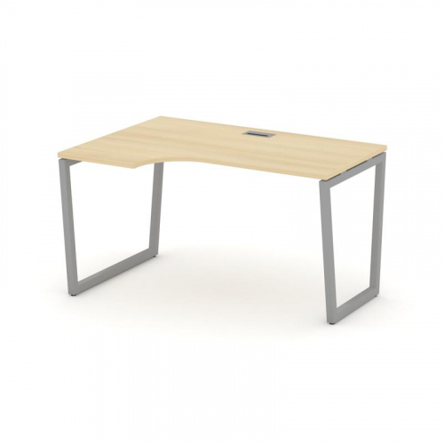 Style Project Стол рабочий эргоном. SN-4T2.SPA-002(L) Акация Лорка/Металл Антрацит/Заглушка Пластик фото 20