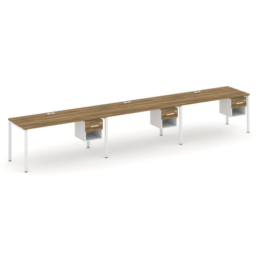 Бенч-система на 3 места с подвесными тумбами Concept CN.ORS-140 фото 8