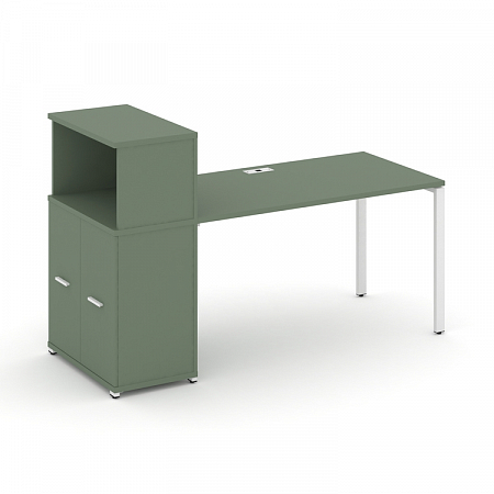 Стол офисный с опорным распашным шкафом Concept CN.SP-225