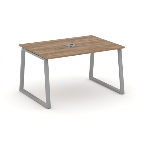 Style Project Стол переговорный SN-6T1.SPRG-004 Акация Лорка/Металл Антрацит/Заглушка Металл Антраци фото 11