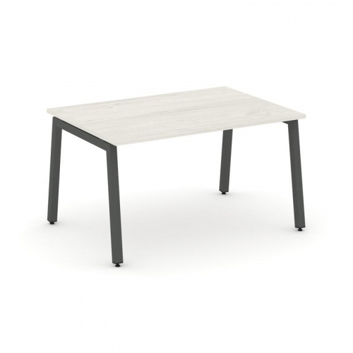 Style Project Стол переговорный SN-5A.SPRG-004.3 Тиквуд Светлый/Металл Белый 1580*980*750 фото 26