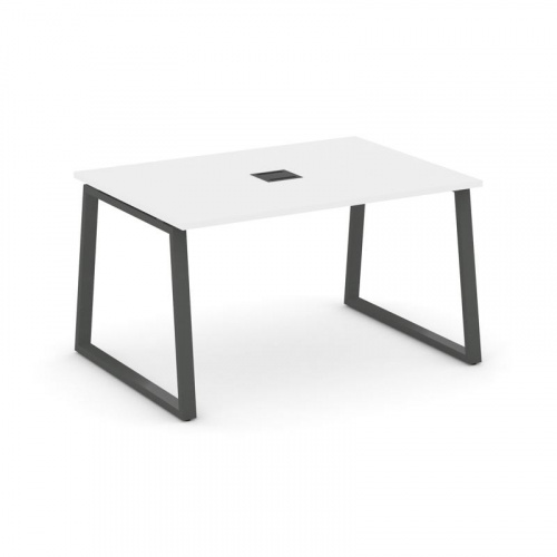 Style Project Стол переговорный SN-6T1.SPRG-004 Акация Лорка/Металл Антрацит/Заглушка Металл Антраци фото 26