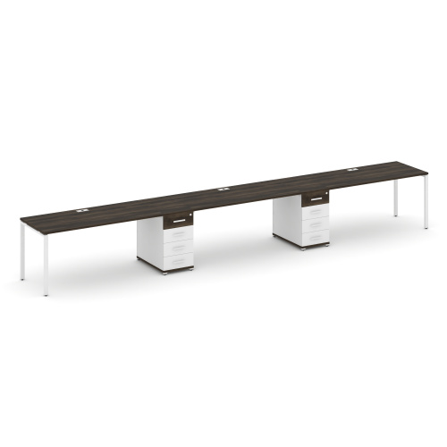 Бенч-система на 3 места с 2 опорными тумбами Concept CN.ORS-436 фото 10