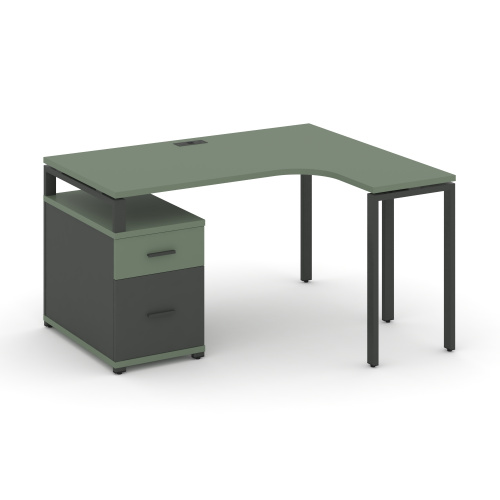 Стол эргономичный с опорной тумбой Concept CN.SA-304(R) Стол эргономичный с опорной тумбой Concept CN.SA-304(R)