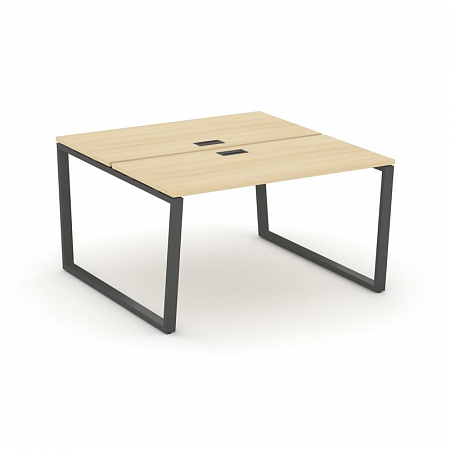 Style Project Рабочая станция 2-х сторон. SN-6T2.DRS-011 Акация Лорка/Металл Антрацит/Заглушка Пласт