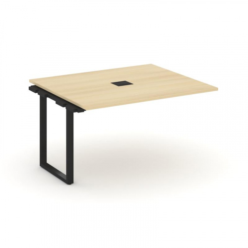 Style Project Проходной наб. элем. перег. стола SN-6O.NSPRG-033 Дуб Наварра/Металл Белый 1380*1180*7 фото 20