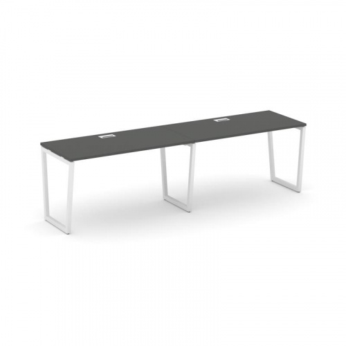 Style Project Рабочая станция 1 сторон. SN-4T2.ORS-001 Акация Лорка/Металл Антрацит/Заглушка Пластик фото 18