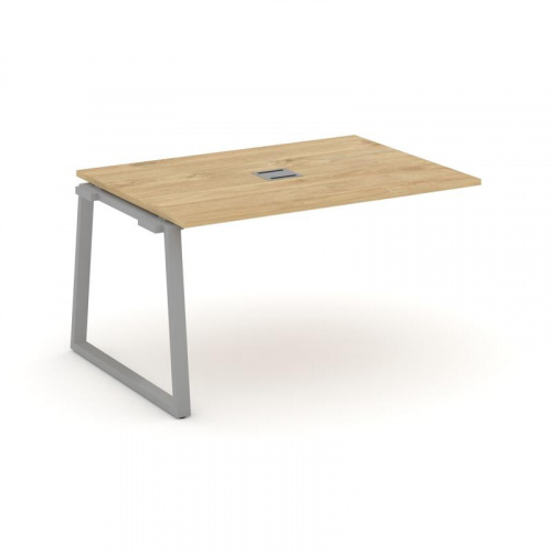 Style Project Проходной наб. элем. перег. стола SN-6T1.NSPRG-004 Акация Лорка/Металл Антрацит/Заглуш фото 2