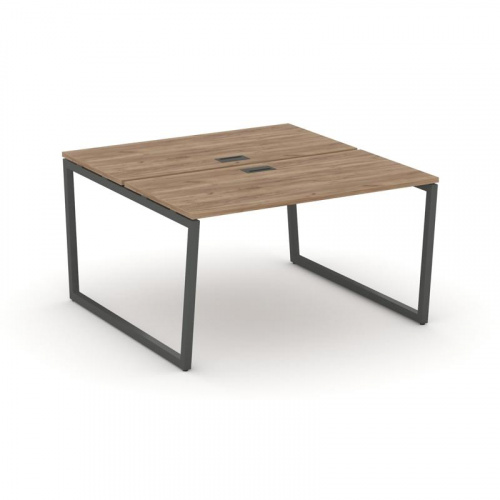 Style Project Рабочая станция 2-х сторон. SN-4T2.DRS-002 Акация Лорка/Металл Антрацит/Заглушка Пласт фото 23