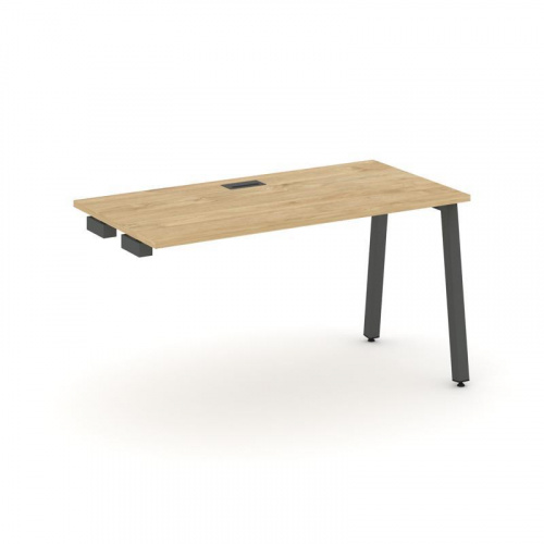 Style Project Стол-приставка к опор. элем. SN-5A.OPRS-002 Вяз Благородный/Металл Белый 1180*600*750 фото 24