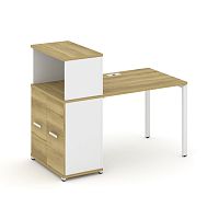Стол офисный с опорным распашным шкафом Concept CN.SP-225