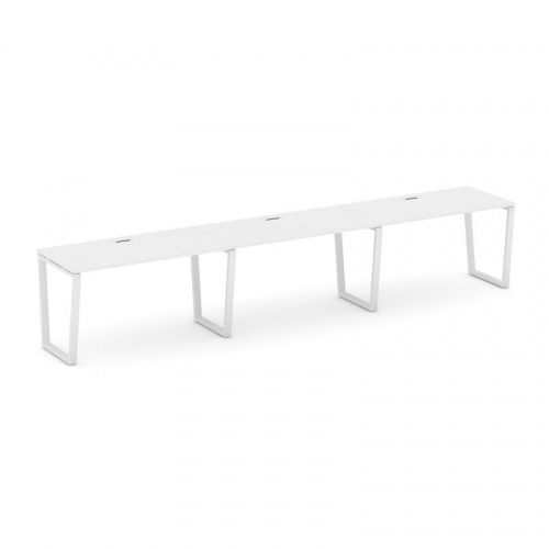 Style Project Рабочая станция 1 сторон. SN-6T2.ORS-051 Акация Лорка/Металл Антрацит/Заглушка Пластик фото 17