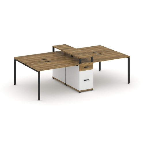 Бенч-система на 4 места с 1 опорной тумбой Concept CN.DRS-438 фото 7