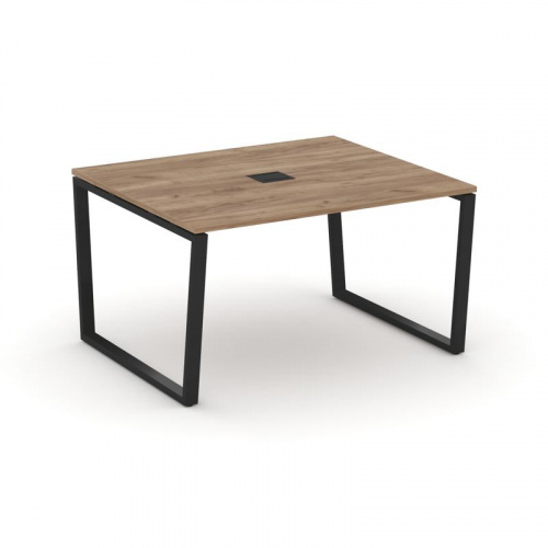 Style Project Стол переговорный SN-6T2.SPRG-032 Акация Лорка/Металл Антрацит/Заглушка Металл Антраци фото 9