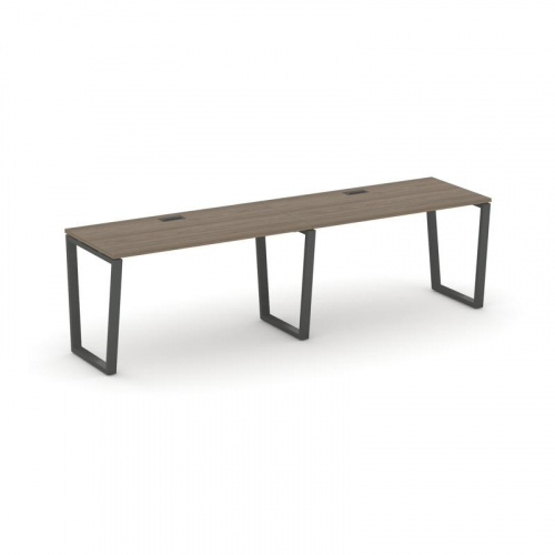 Style Project Рабочая станция 1 сторон. SN-6T2.ORS-014 Акация Лорка/Металл Антрацит/Заглушка Пластик фото 25