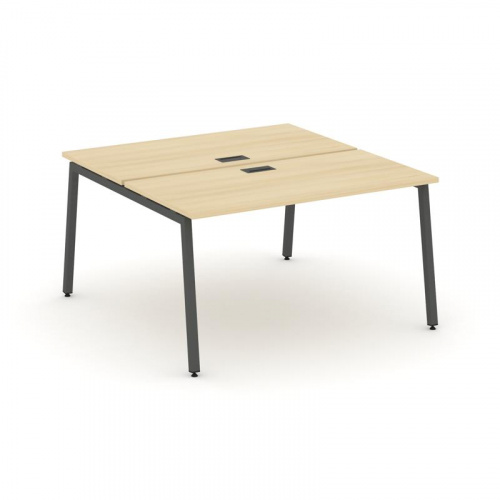 Style Project Рабочая станция 2-х сторон. SN-4A.DRS-011 Белый/Металл Антрацит 980*1432*750 фото 19