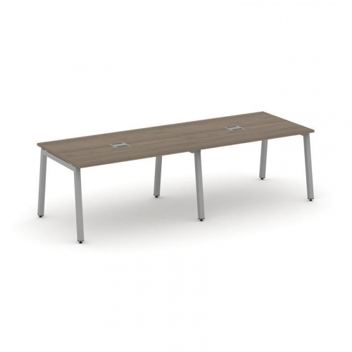 Style Project Стол переговорный SN-5A.SPRG-013 Антрацит/Металл Белый 2760*980*750 фото 11