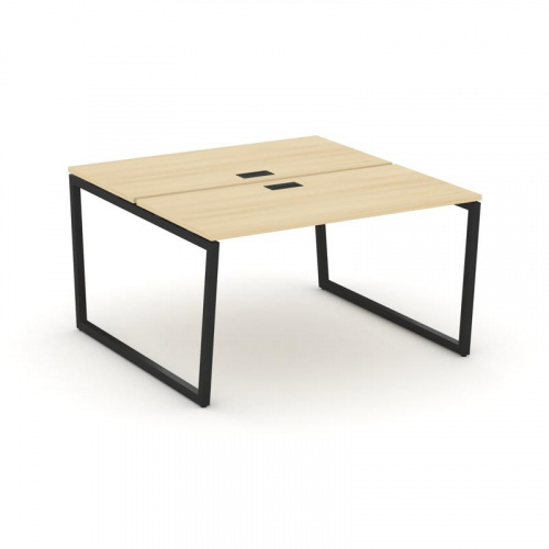 Style Project Рабочая станция 2-х сторон. SN-4T2.DRS-002 Акация Лорка/Металл Антрацит/Заглушка Пласт фото 19