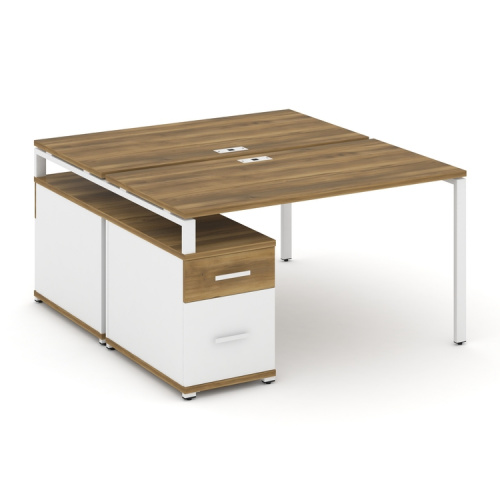 Бенч-система на 2 места с опорной тумбой Concept CN.DRS-307 фото 8