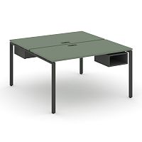 Бенч-система на 2 места с подвесными тумбами Concept CN.DRS-102