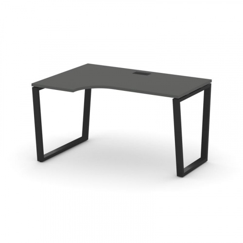 Style Project Стол рабочий эргоном. SN-6T2.SPA-001(L) Акация Лорка/Металл Антрацит/Заглушка Пластик фото 5 Style Project Стол рабочий эргоном. SN-6T2.SPA-001(L) Акация Лорка/Металл Антрацит/Заглушка Пластик фото 5