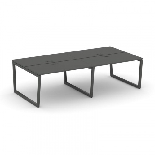 Style Project Рабочая станция 2-х сторон. SN-5T2.DRS-043 Акация Лорка/Металл Антрацит/Заглушка Пласт фото 27