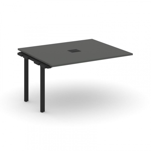 Style Project Проходной наб. элем. перег. стола SN-6P.NSPRG-032 Белый/Металл Черный 1180*1180*750 фото 18