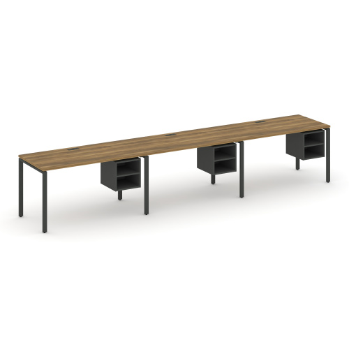 Бенч-система на 3 места с подвесными тумбами Concept CN.ORS-125