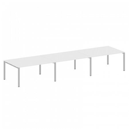 Стол переговоров на П-обр. м/к Metal System БП.ПРГ-3.4