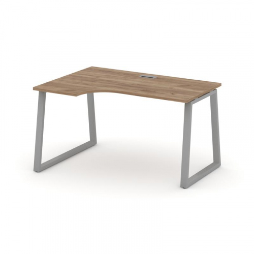 Style Project Стол рабочий эргоном. SN-6T1.SPA-011(L) Акация Лорка/Металл Антрацит/Заглушка Пластик фото 10