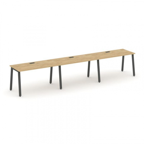 Style Project Рабочая станция 1 сторон. SN-6A.ORS-034 Тиквуд Светлый/Металл Белый 4740*600*750 фото 25