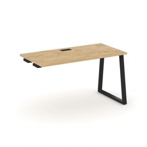 Style Project Стол-приставка к опор. элем. SN-6T1.OPRS-011 Акация Лорка/Металл Антрацит/Заглушка Пла