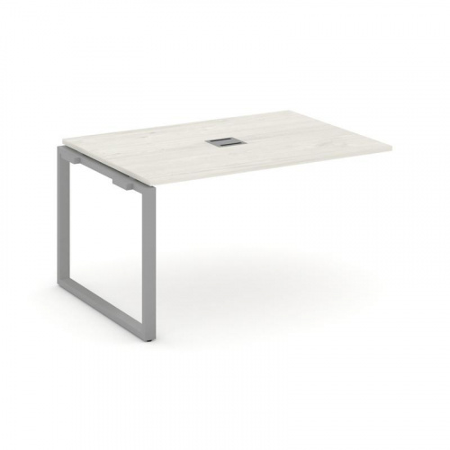 Style Project Проходной наб. элем. перег. стола SN-6O.NSPRG-001 Тиквуд Светлый/Металл Белый 980*980* фото 5