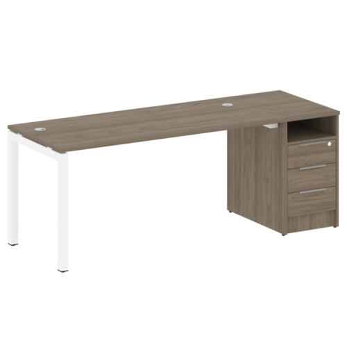 Бенч-система с тумбой на П-обр. м/к Metal System Quattro 50БП.РС-СТП-1.4 фото 2