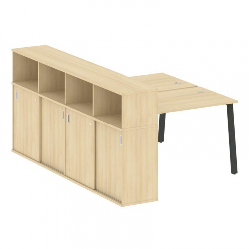 Бенч-система с шкафом-купе на А-обр. м/к Metal System БА.РС-СШК-4.2 фото 9