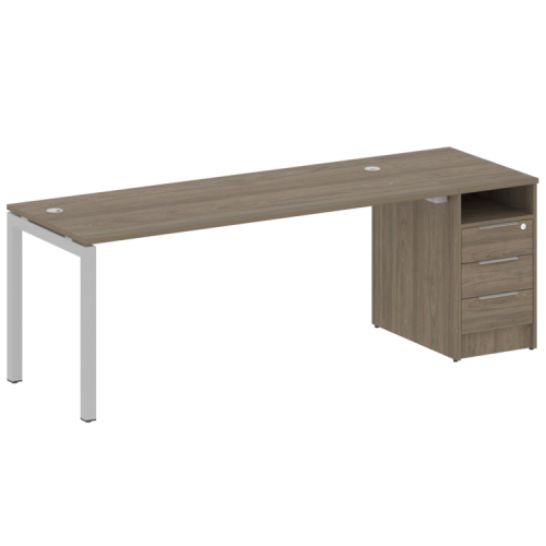 Бенч-система с тумбой на П-обр. м/к Metal System Quattro 50БП.РС-СТП-1.5