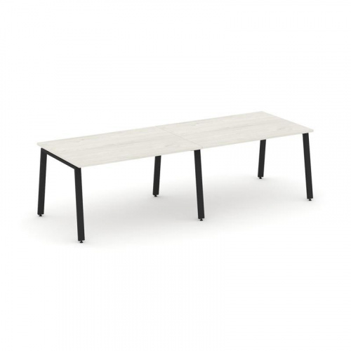 Style Project Стол переговорный SN-6A.SPRG-012.3 Белый/Металл Антрацит 2360*980*750 фото 11