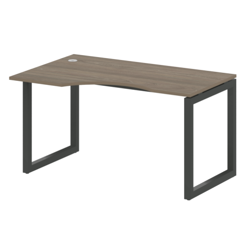 Стол криволинейный левый на О-обр. м/к Metal System Quattro 50БО.СА-2 (L) фото 2 Стол криволинейный левый на О-обр. м/к Metal System Quattro 50БО.СА-2 (L) фото 2