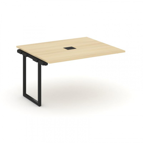 Style Project Проходной наб. элем. перег. стола SN-4O.NSPRG-033 Тиквуд Светлый/Металл Черный 1380*11 фото 4